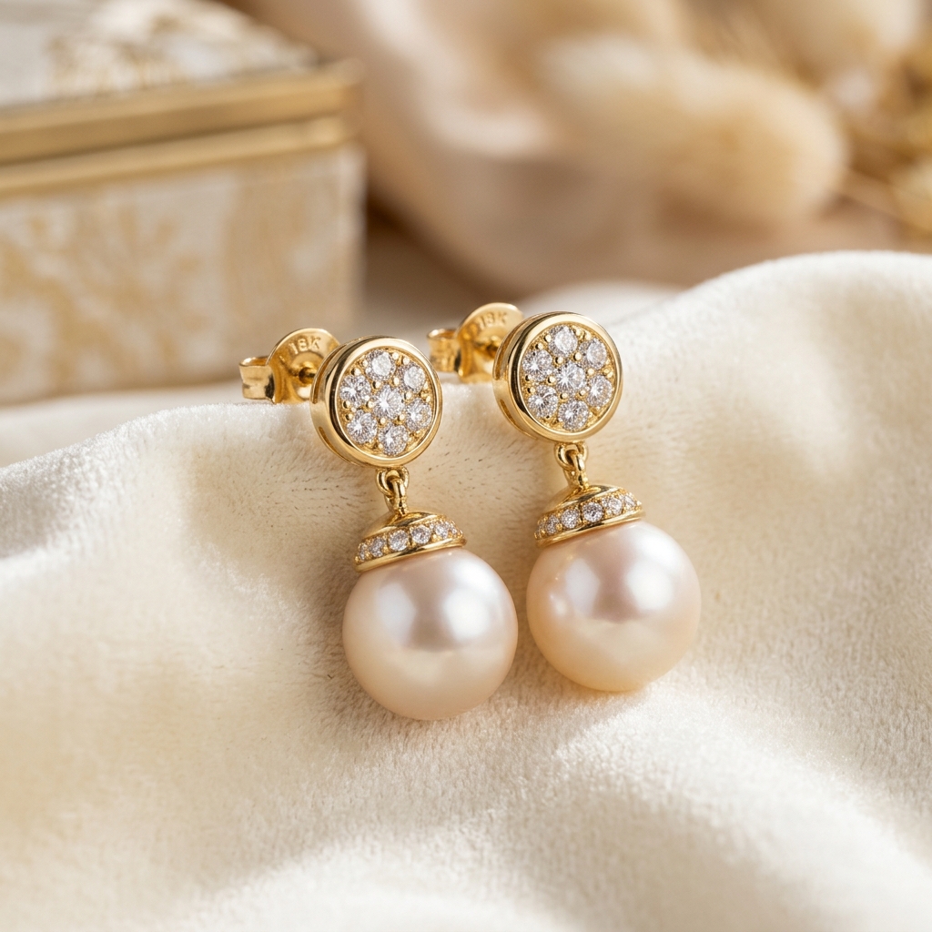 Diamond Earrings jewellery category